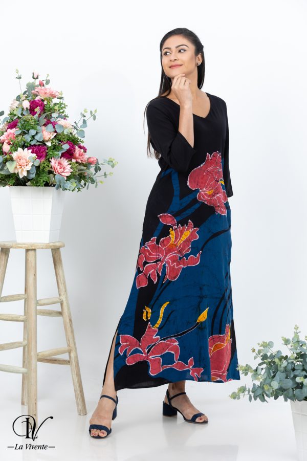 Long Batik Dress - Image 2