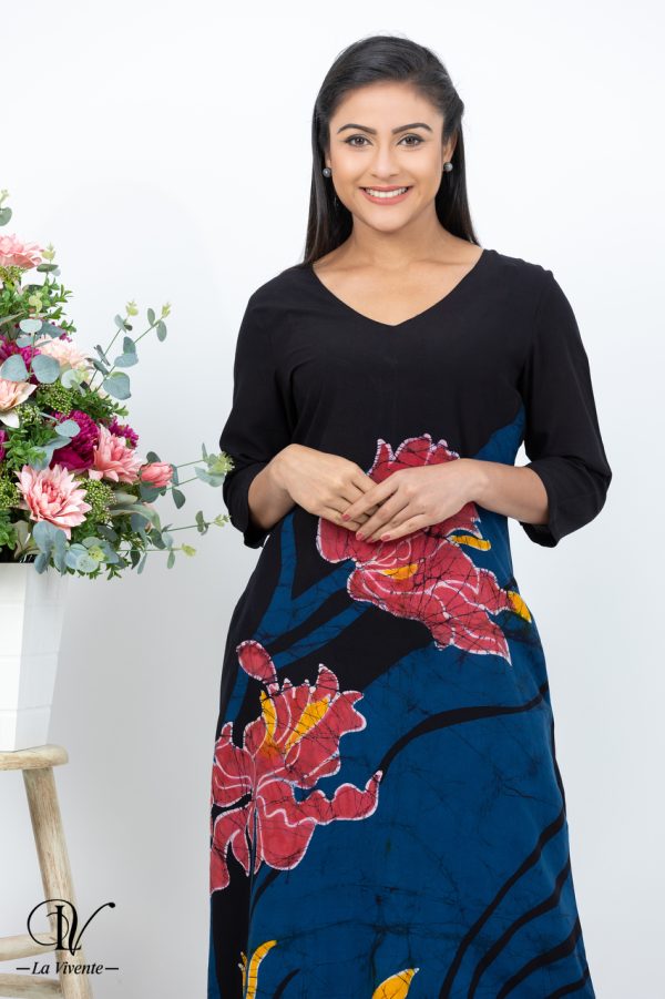 Long Batik Dress