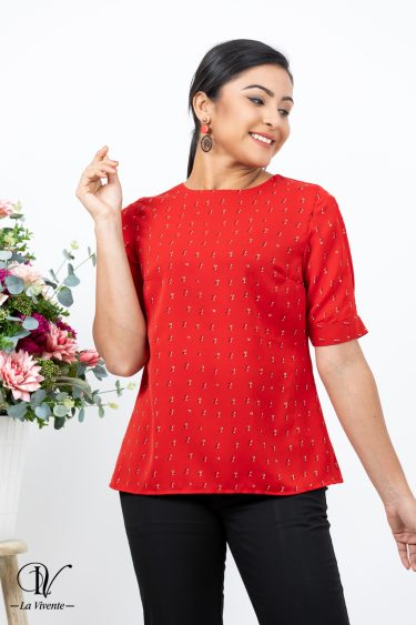 Short Sleeve Blouse Top