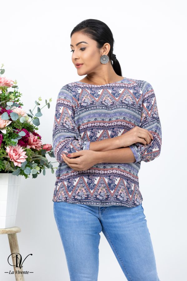 Printed Casual Blouse