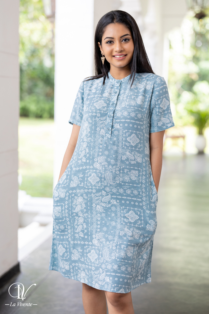 Ufara Print Dress - Image 2