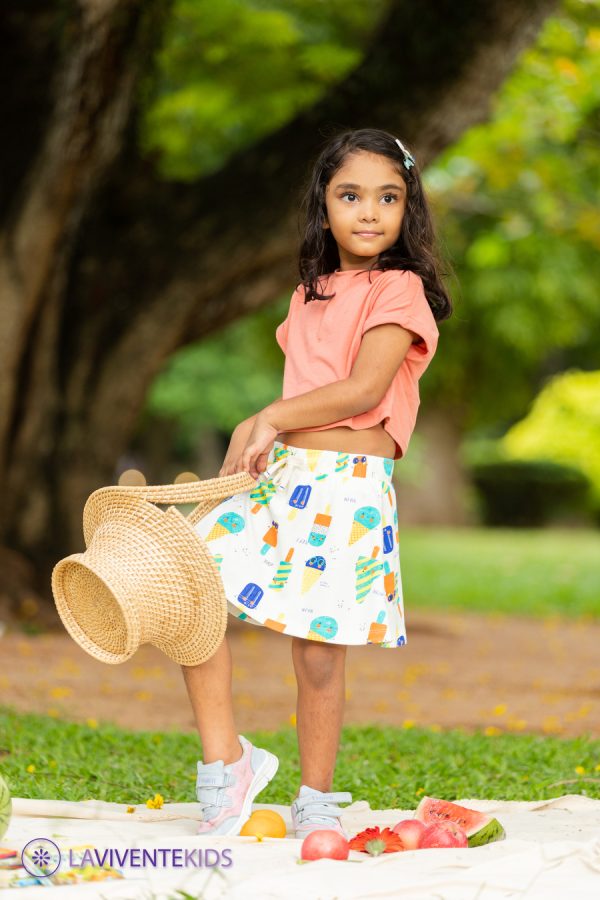 Daisy Printed Skirt
