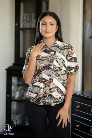 Printed Shirt Blouse