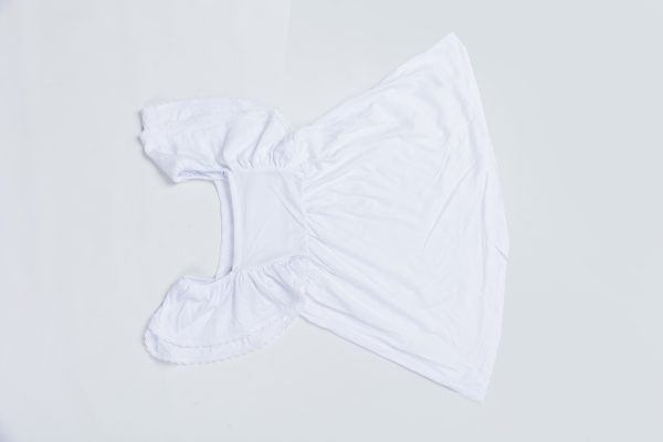 Pansy White Dress - Image 10