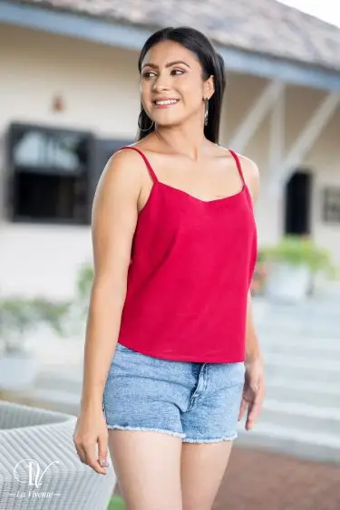 Cami Top With Adjustable Straps