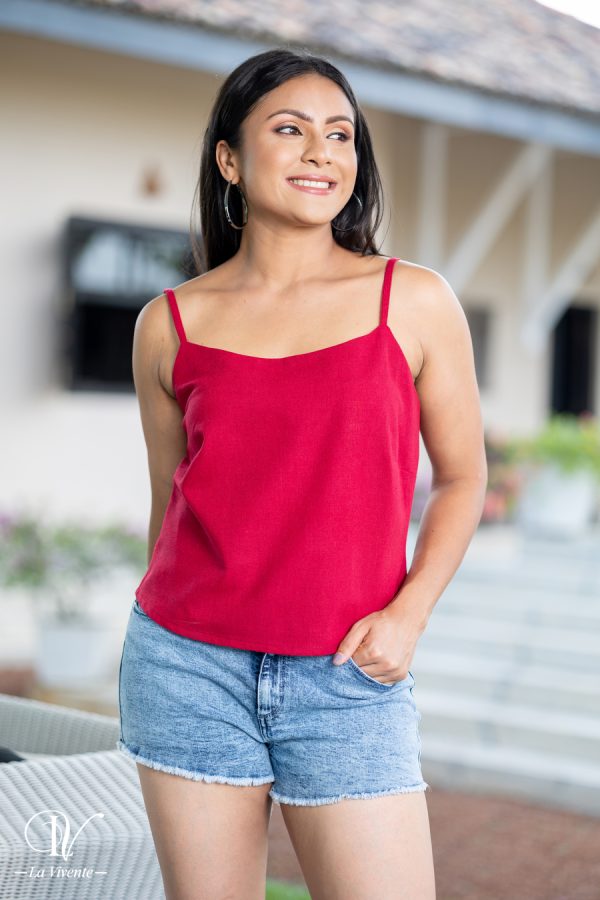 Cami Top With Adjustable Straps - Image 3
