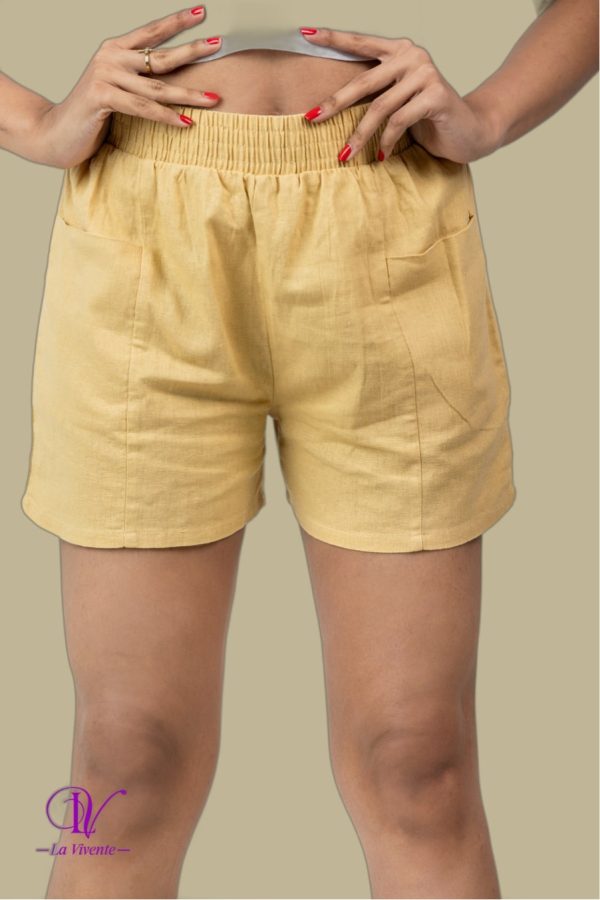 Pocket Detailed Casual Short