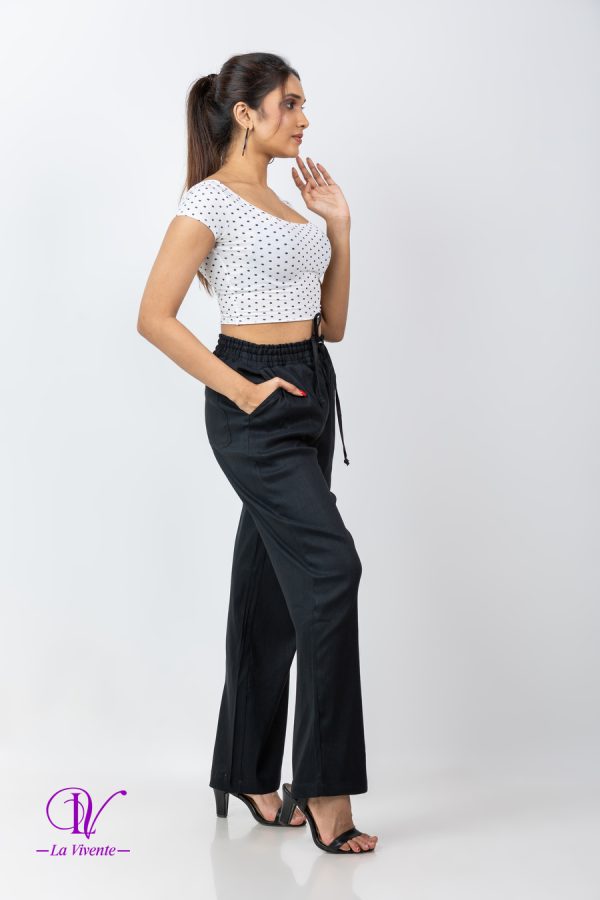 Wide Legged Linen Pant - Image 3