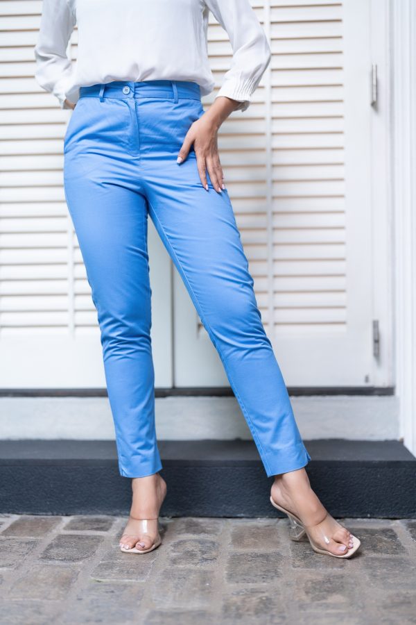 Light Blue Office Pant - Image 2