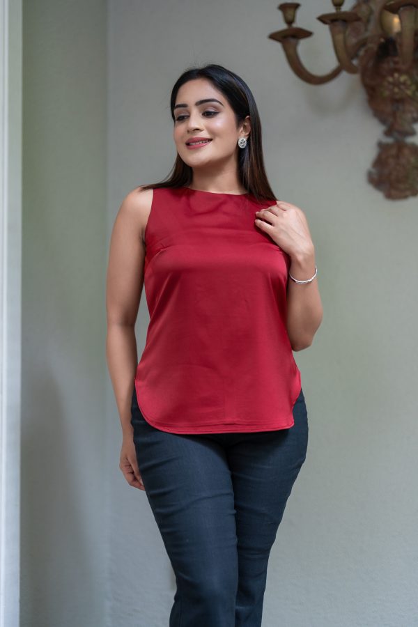 Sleeveless office top - Image 3