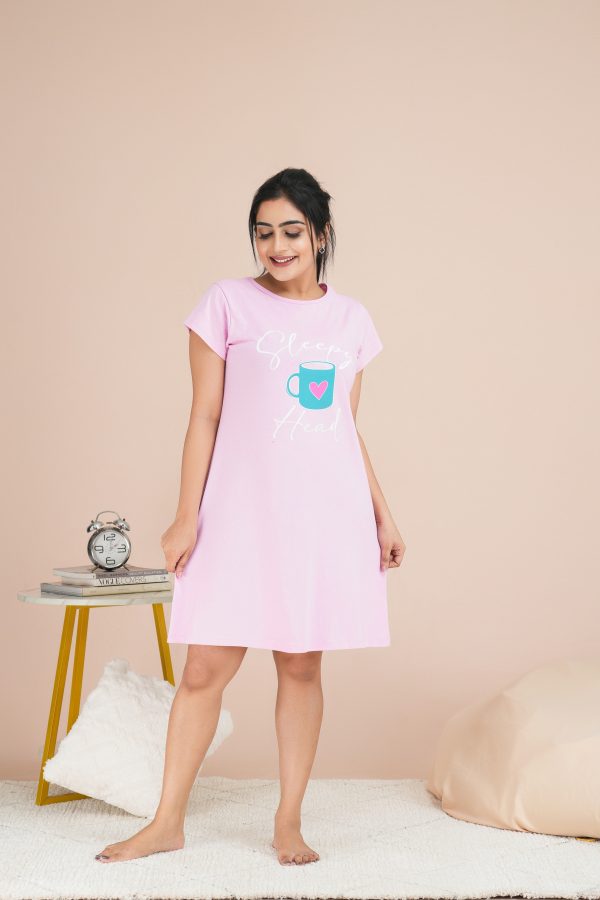 Printed Graphic Nightdress - Image 4