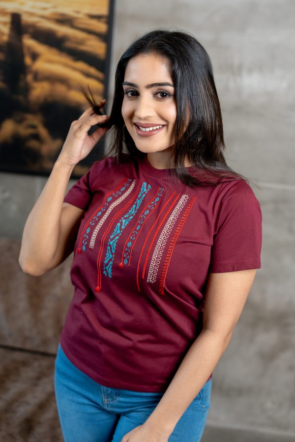 Embroidered Regular Fit T-Shirt - Image 2