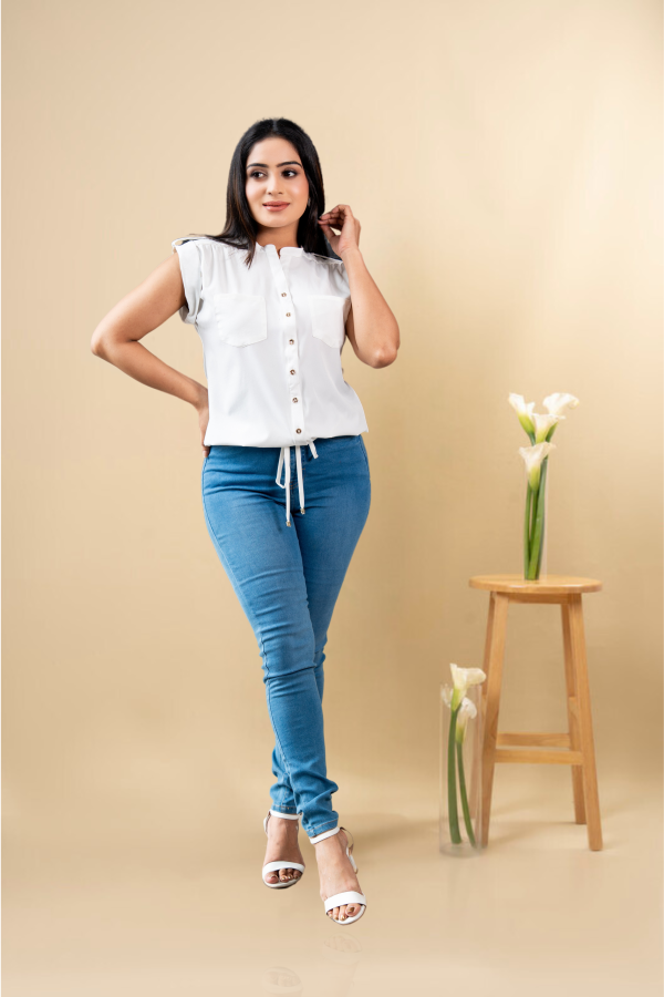 Button Up Utility Top - Image 4