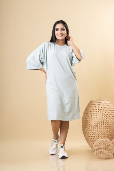 Oversized T-shirt dress