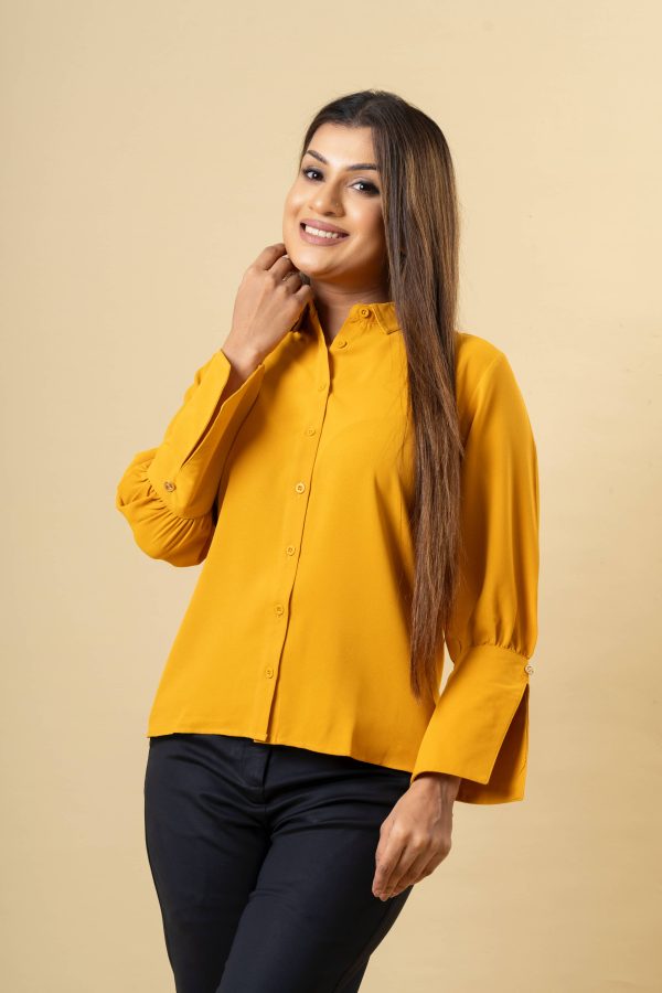 Button Up Shirt Blouse - Image 3
