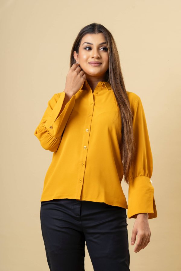 Button Up Shirt Blouse - Image 4