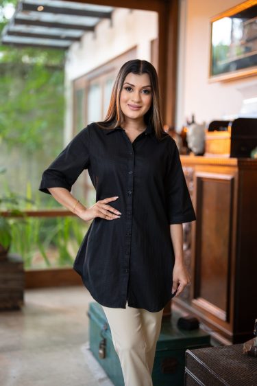 Cutlon Button Up Top