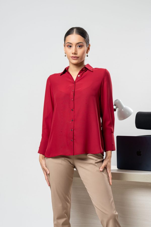 Long sleeved button up shirt - Image 2