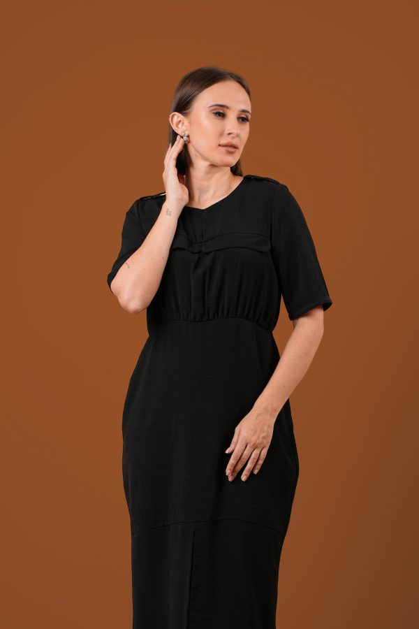 Front Slit Workwear Dress