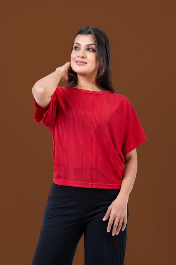 Maggie Sleeve Rib Top - Image 3