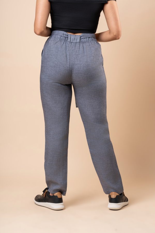 Waist Tie-Up Detail Pants - Image 8