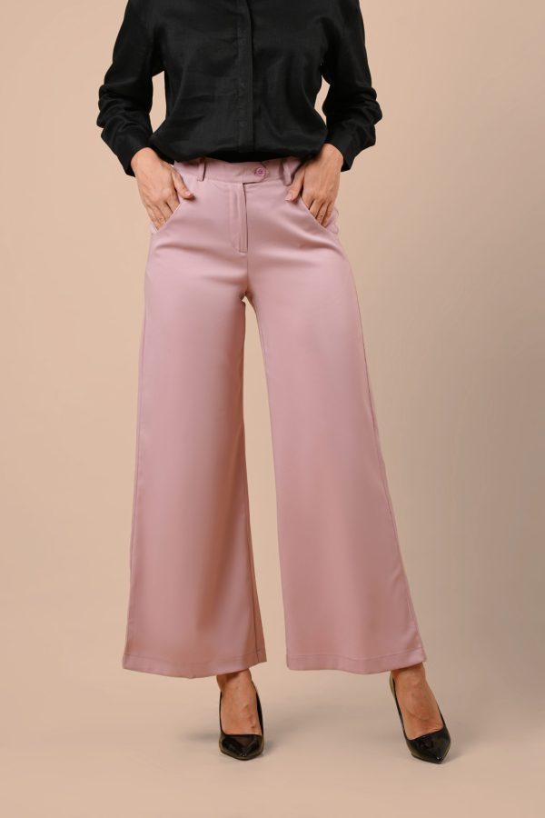 Wide Leg Workwear Pants