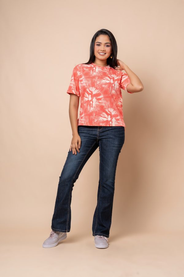 High Neck Relaxed Fit T-Shirt - Image 4